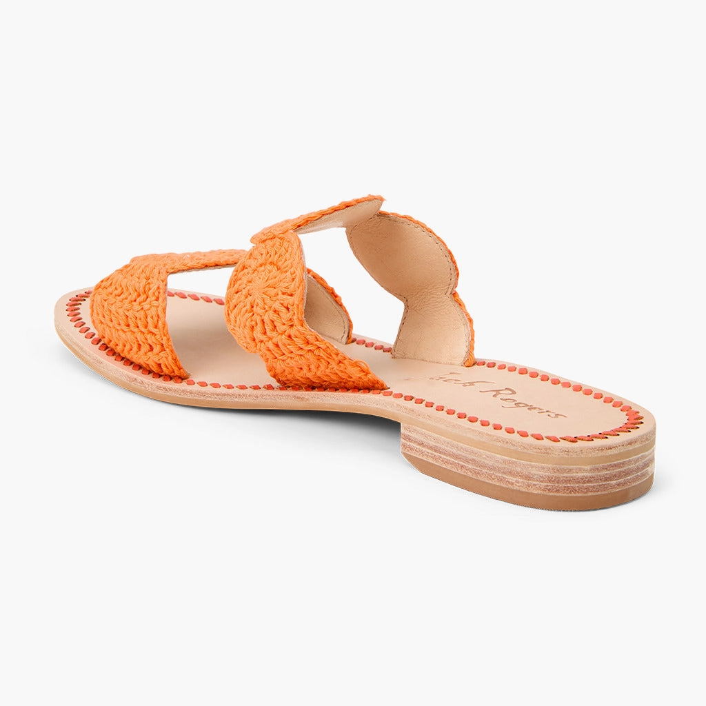 Laurin Crochet Flat Sandal Customizable