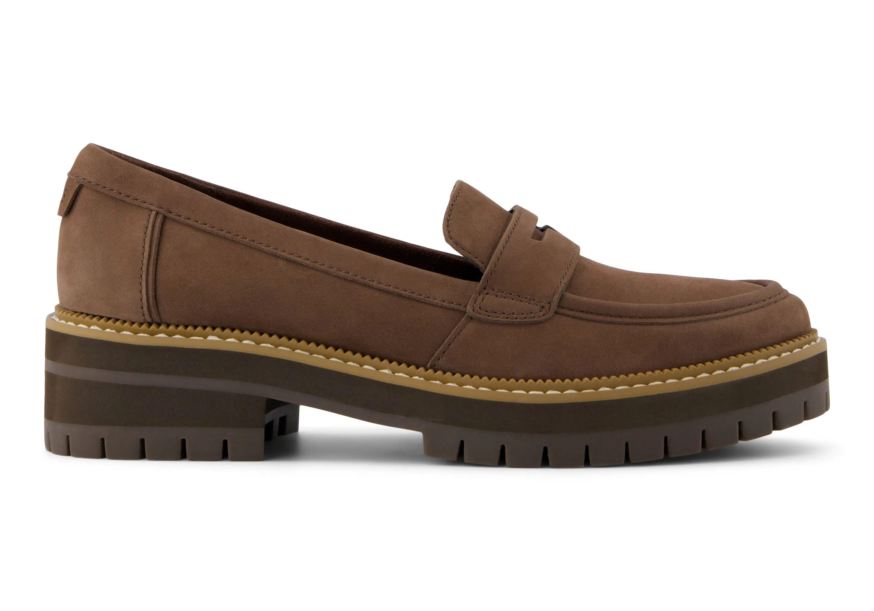 Cara Loafer - Oak Brown Leather