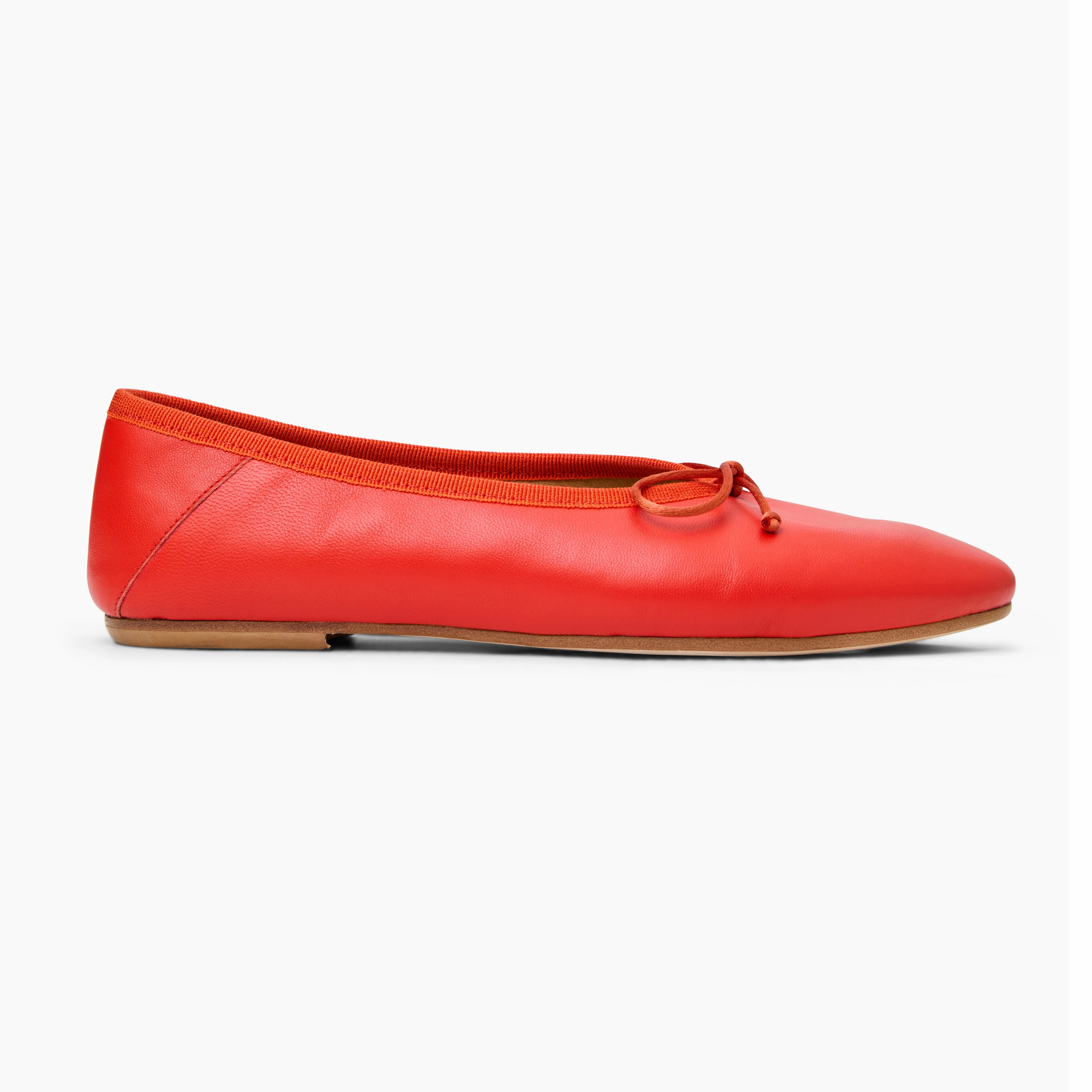 Resort Day Coast Step Carlotta Italian Leather Ballet Flat