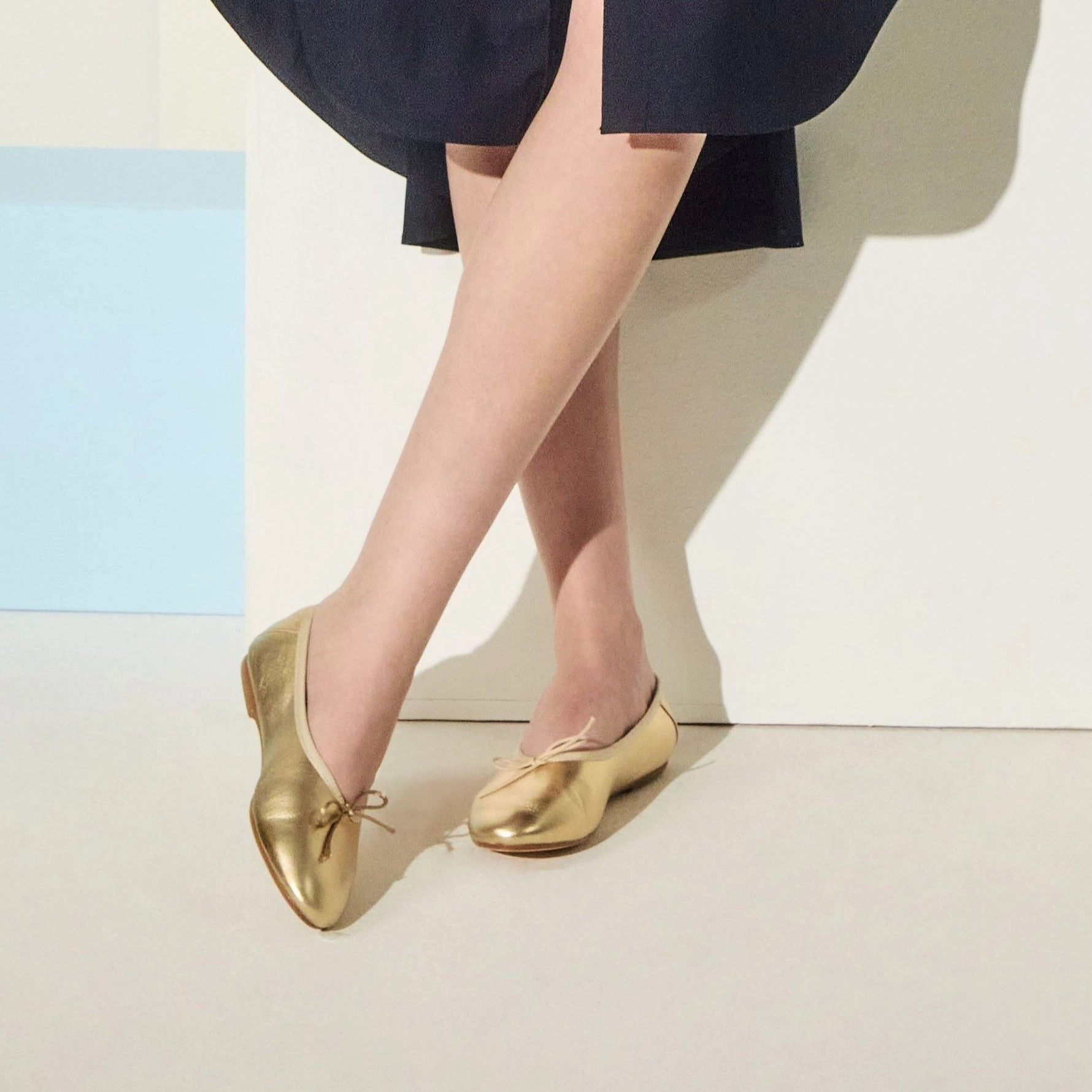 Boutique Trip Carlotta Italian Leather Ballet Flat