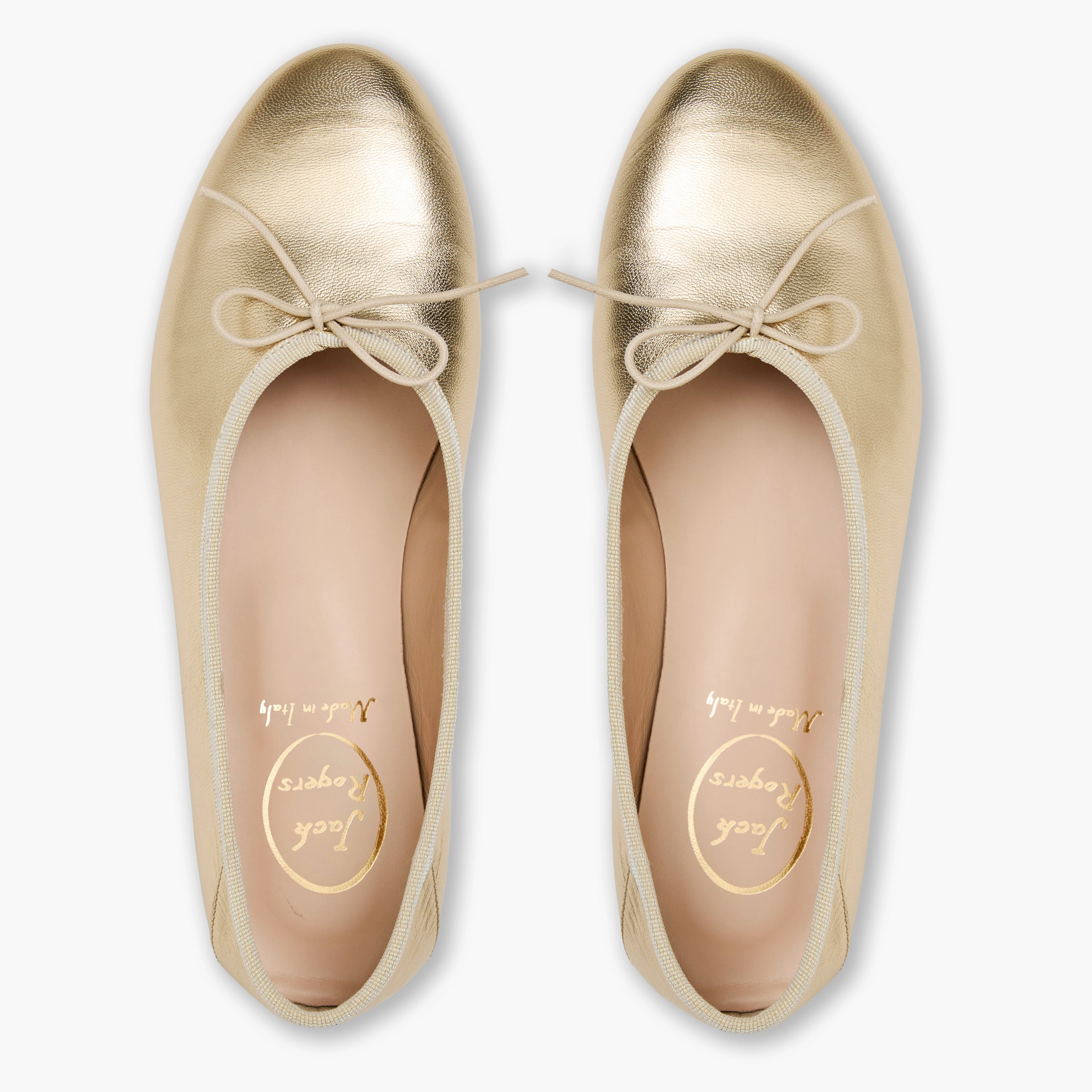 Carlotta Italian Leather Ballet Flat Airy Walk Event Light