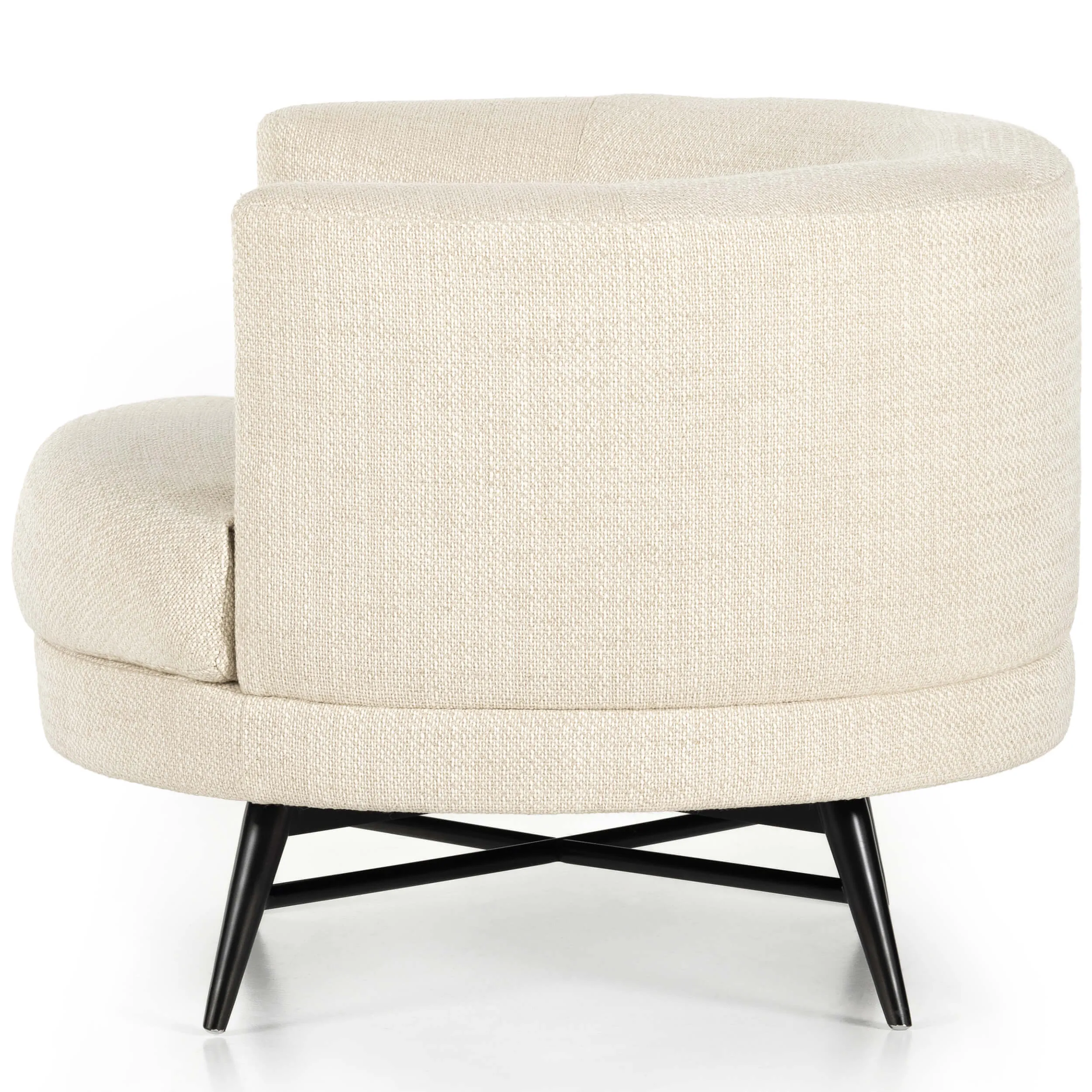 Carmela Swivel Chair, Irving Taupe