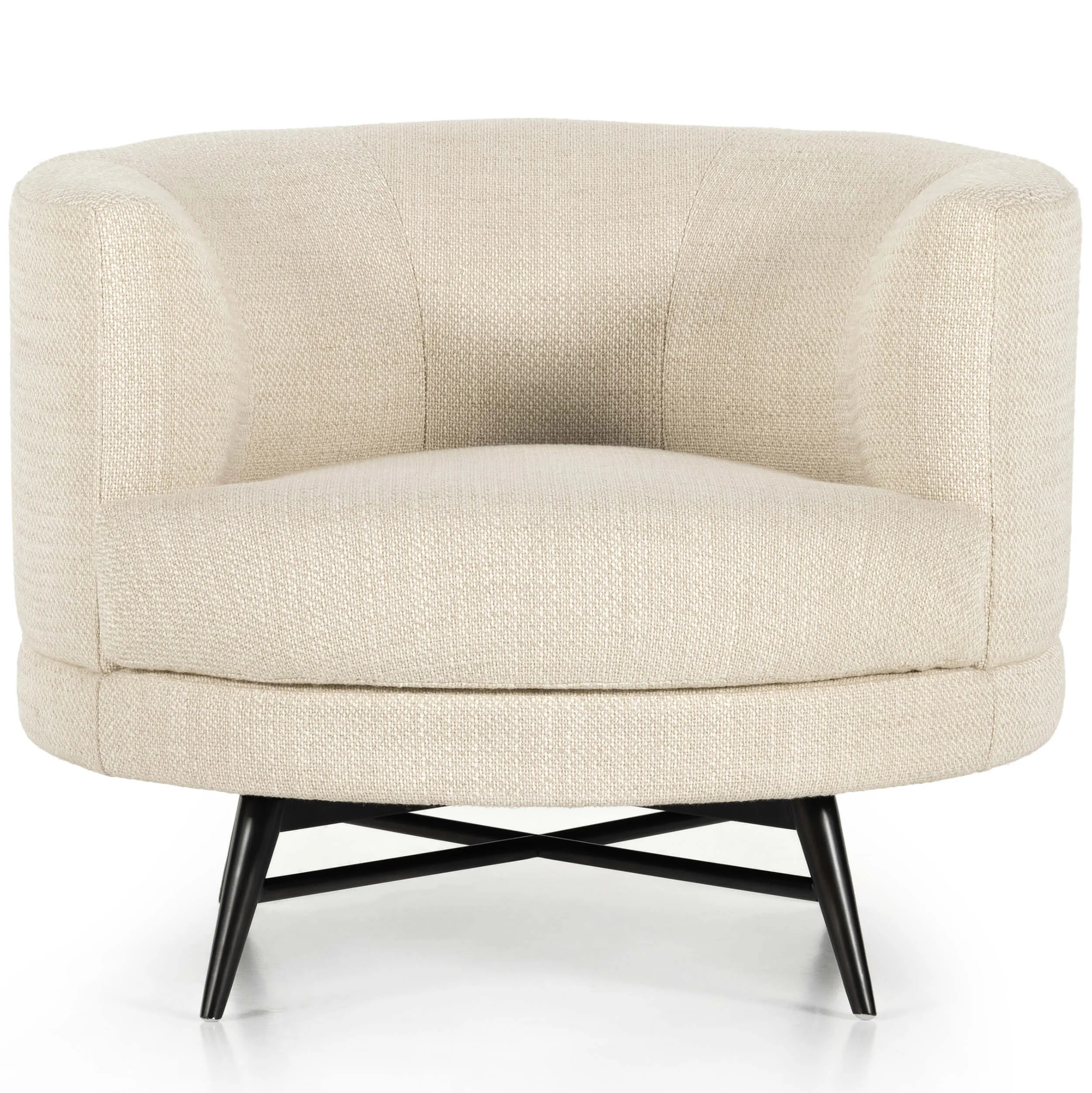 Carmela Swivel Chair, Irving Taupe