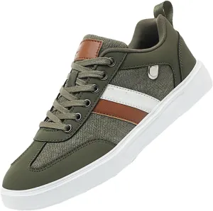 Casual Shoes for Women Non Slip Low Top Cushion Sneakers Lace Up Casual Shoes Waterproof Walking Shoes