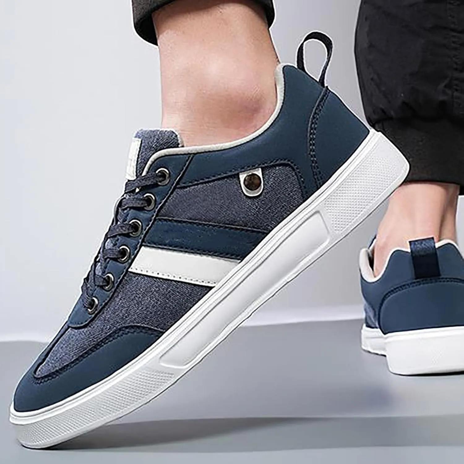 Casual Shoes for Women Non Slip Low Top Cushion Sneakers Lace Up Casual Shoes Waterproof Walking Shoes