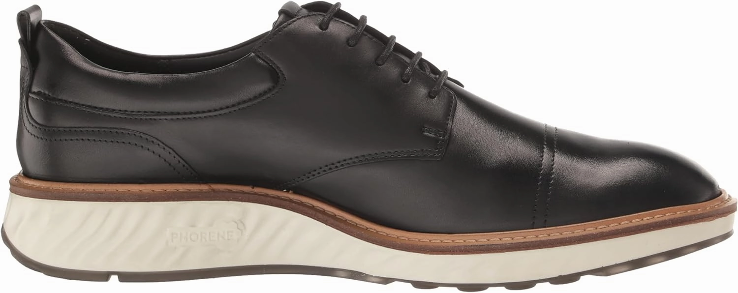 ECCO ST1 Hybrid Black San BLACK Men's running - specific features Sock Like Fit