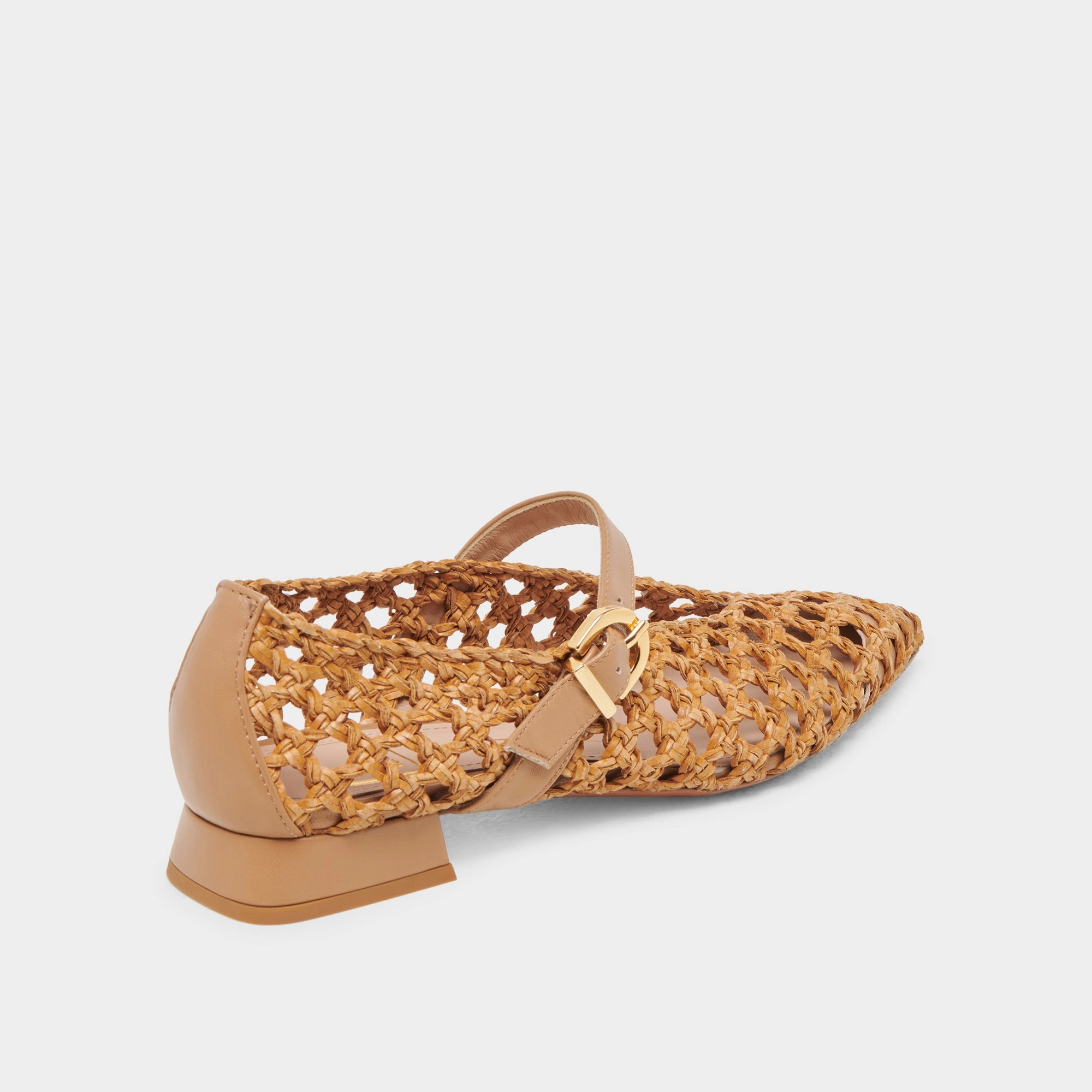 Party Mood CATY BALLET FLATS NATURAL WOVEN