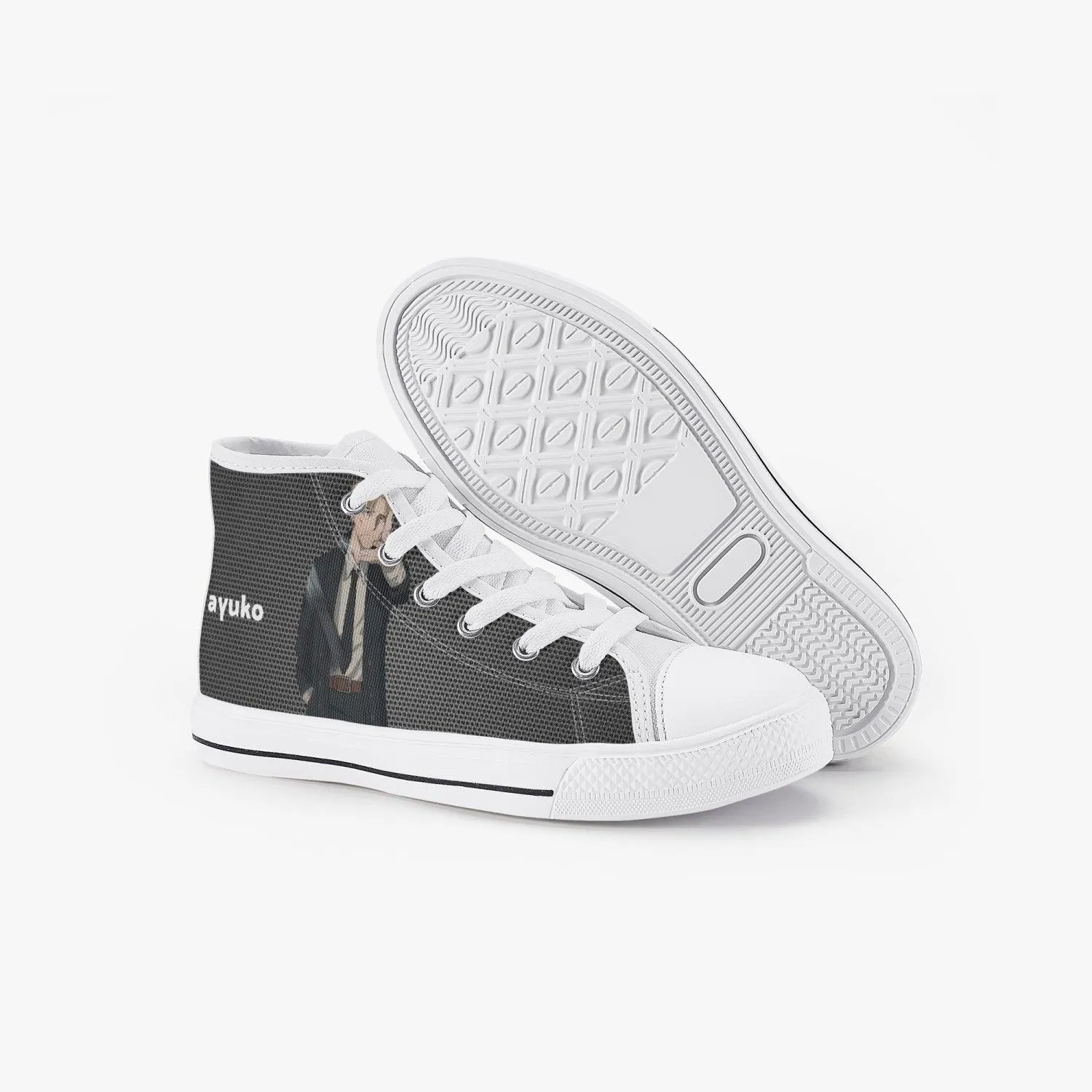 Chainsaw Man Kishibe Kids A-Star High Anime Shoes