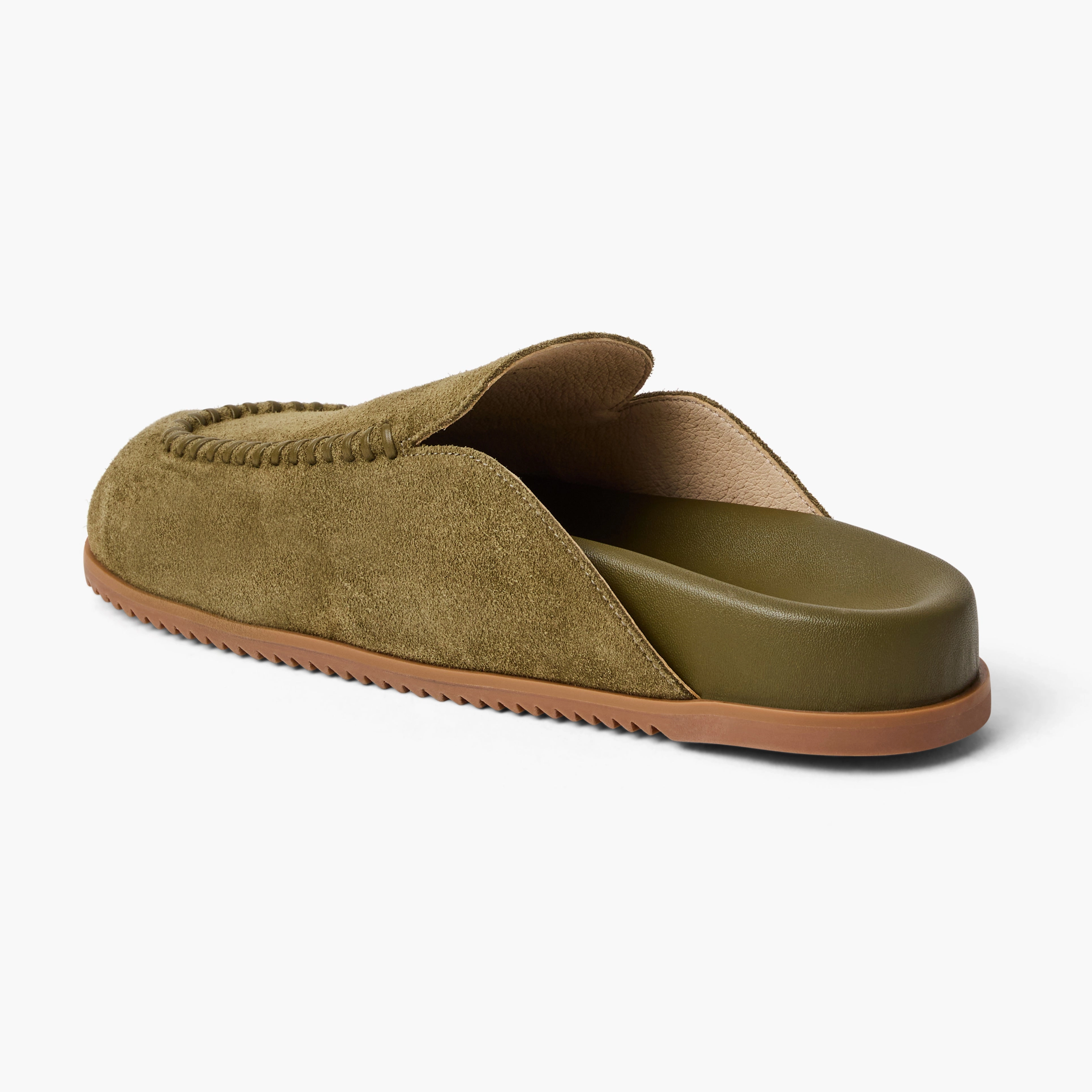 Chesapeake Suede Slip-On Clog Comfort Wear Shoes