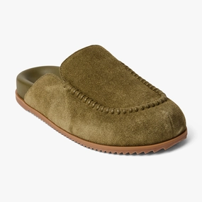Chesapeake Suede Slip-On Clog Study Glow Trail View