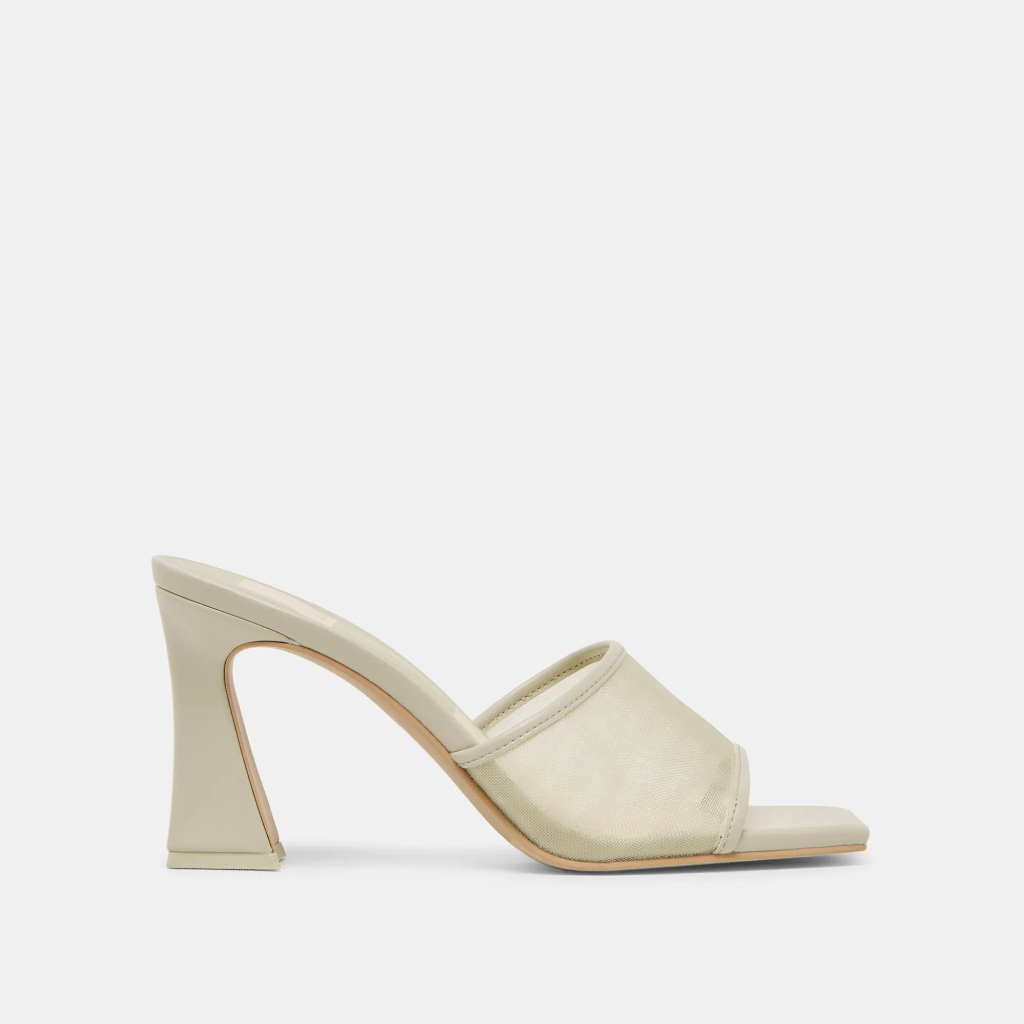 Wedding Shoes NARDA HEELS LIGHT SAGE MESH