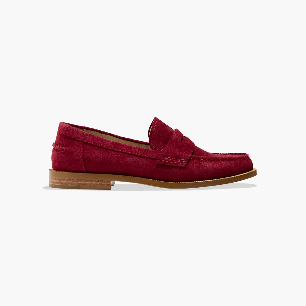 Comfort Cushion School Go Tipson Suede Penny Loafer
