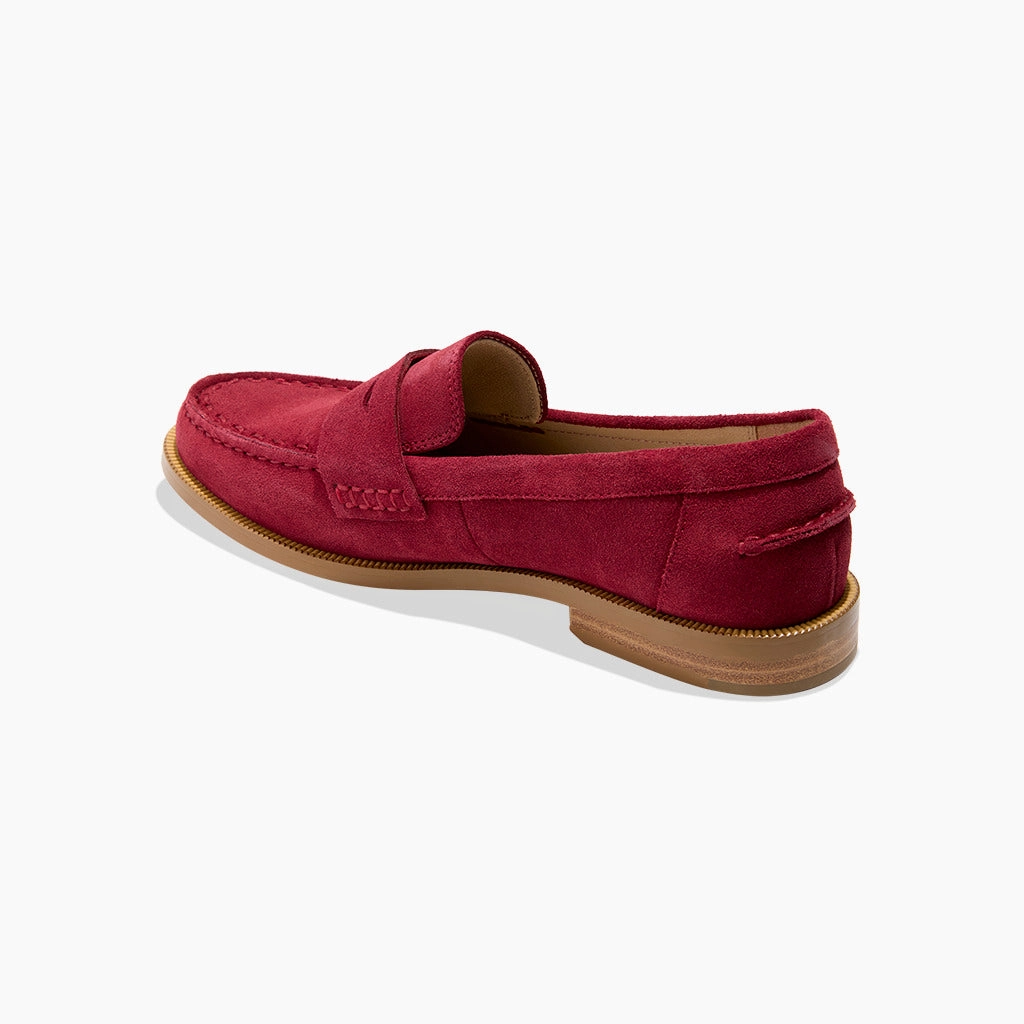 Tipson Suede Penny Loafer Team Glow Design Mood