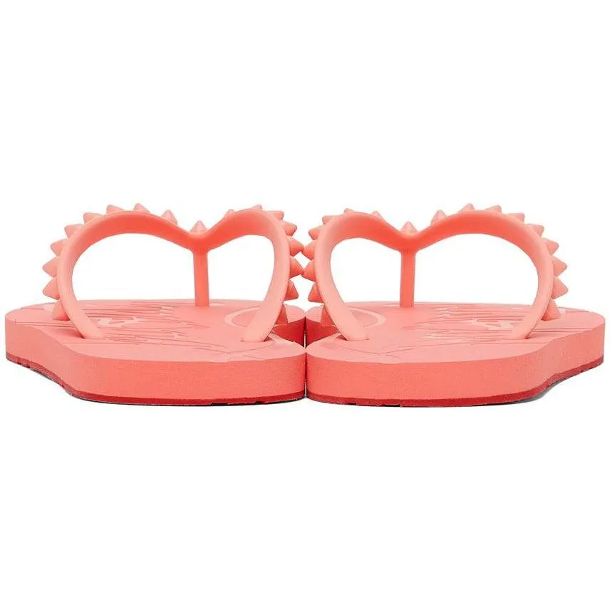Christian Louboutin Pink Loubi Flip Thong Sandals