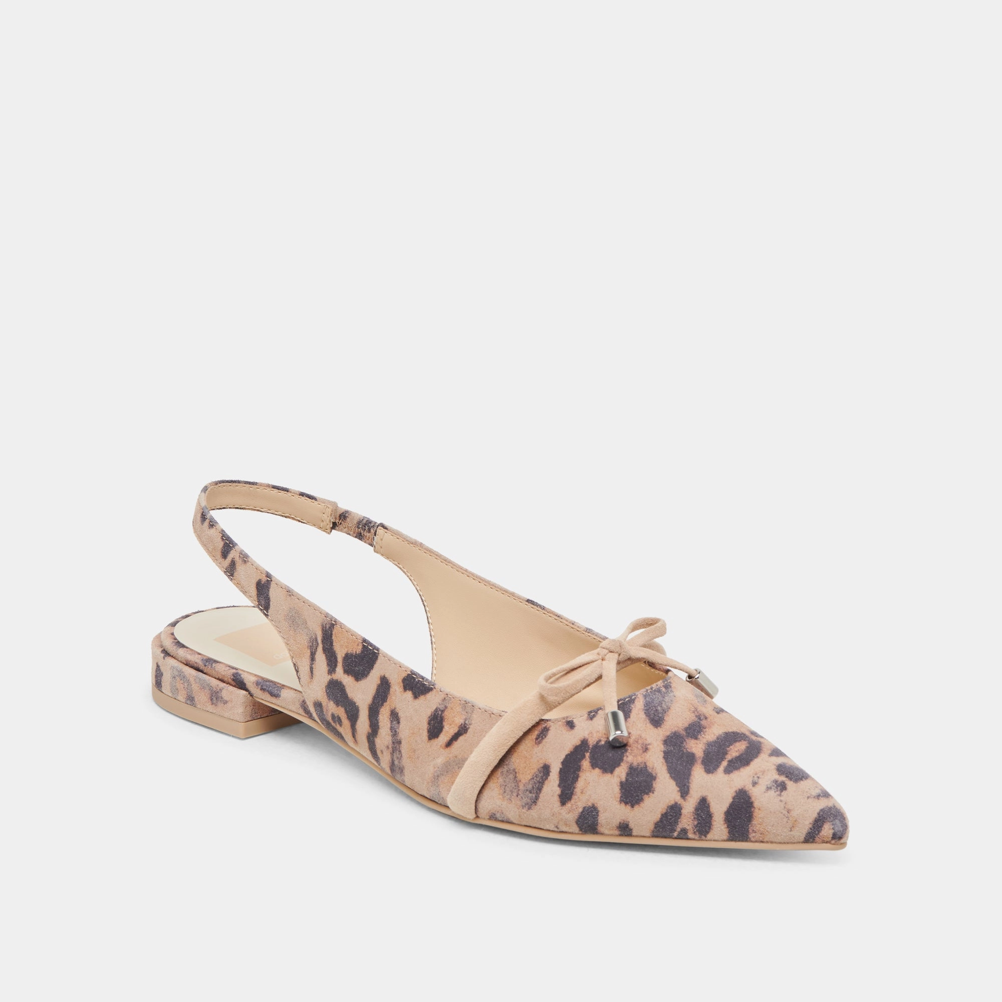 Bay View PAYGE FLATS LT LEOPARD SUEDE