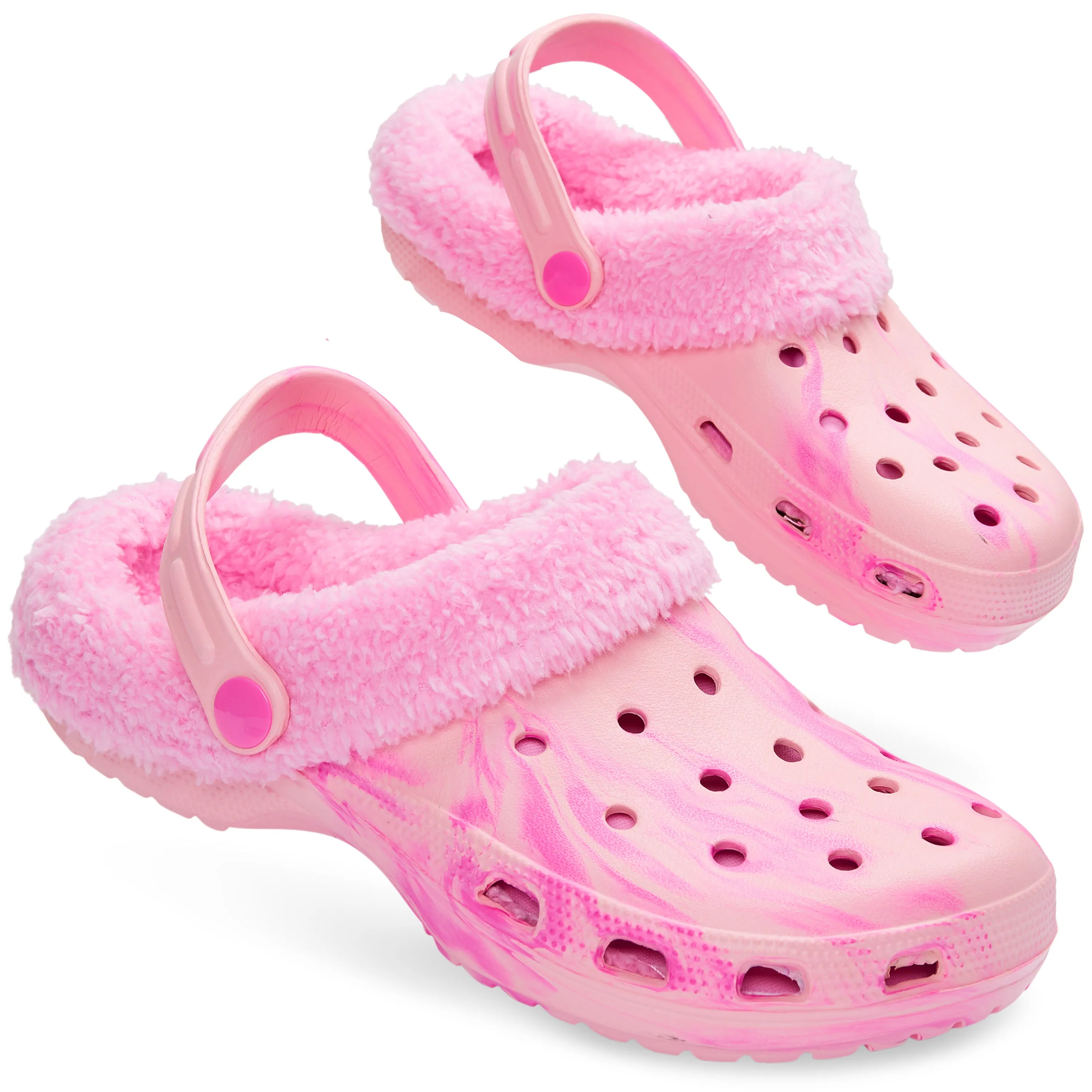 CityComfort Clogs Women Teens Winter Classic Fleece Lined House Shoes