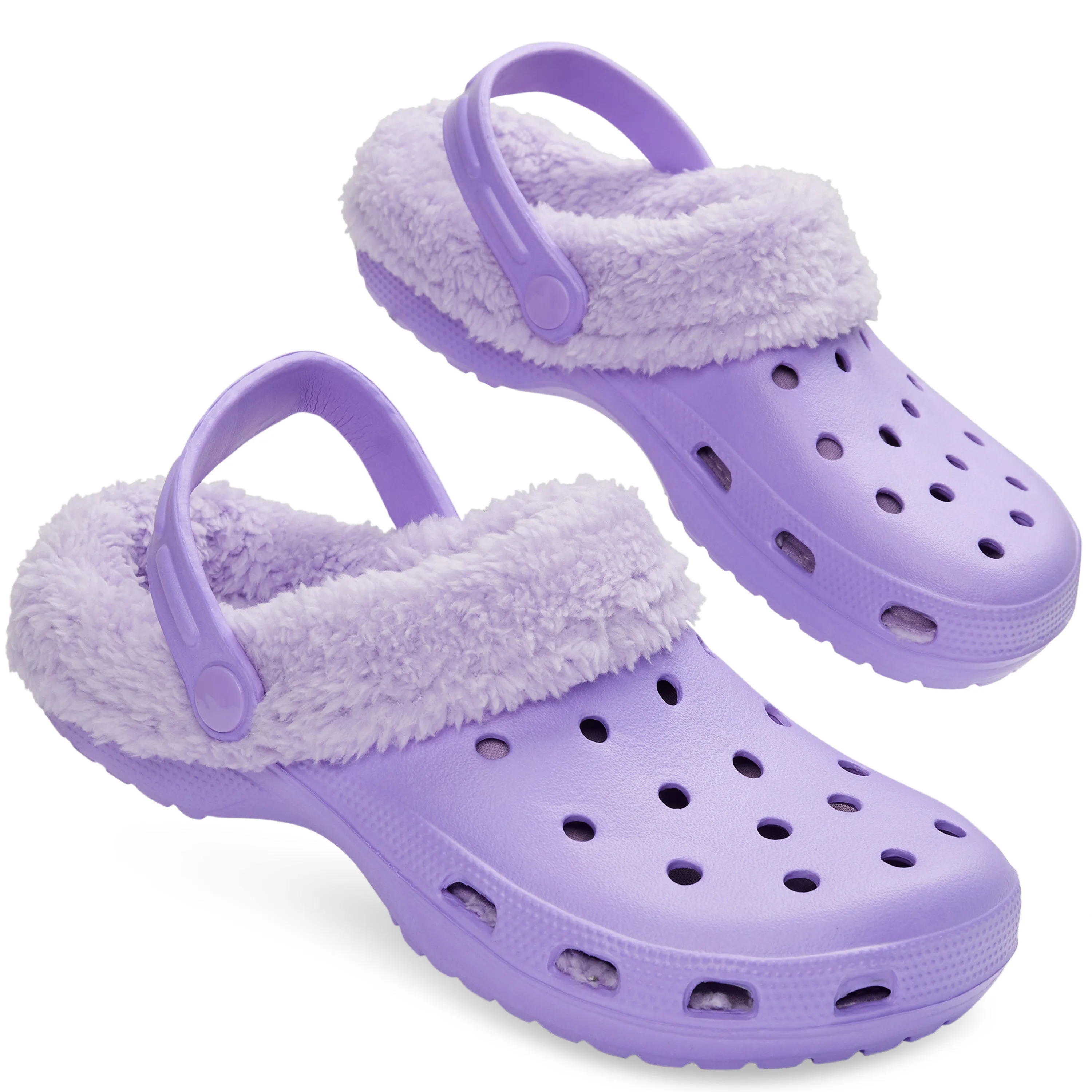 CityComfort Clogs Women Teens Winter Classic Fleece Lined House Shoes