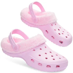 CityComfort Clogs Women Teens Winter Classic Fleece Lined House Shoes