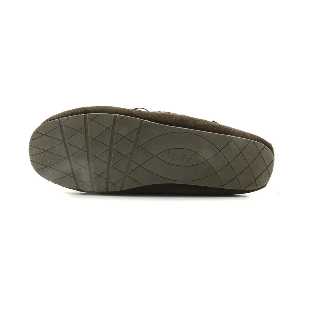 CLARKS SUEDE MOCCASIN HOUSE