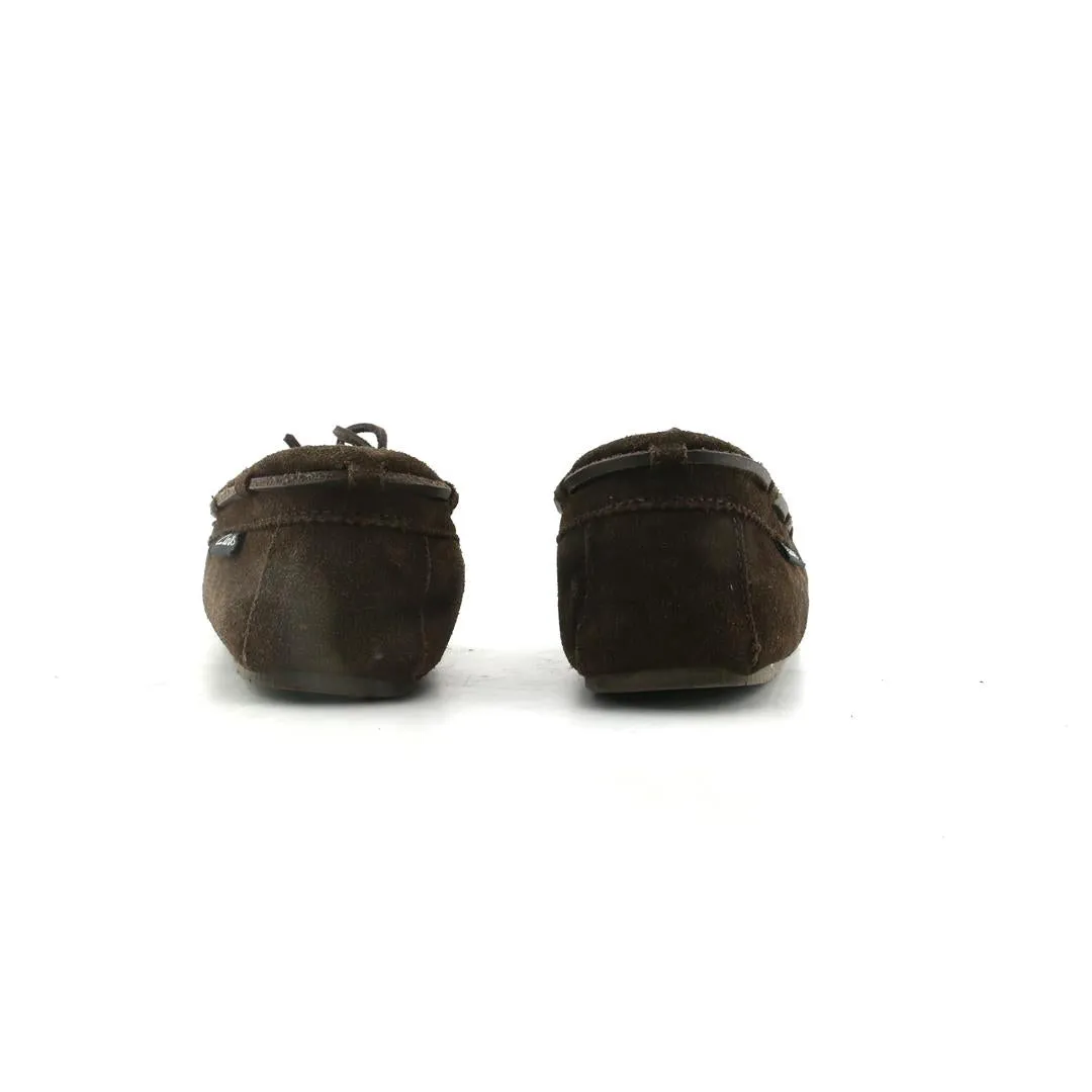 CLARKS SUEDE MOCCASIN HOUSE
