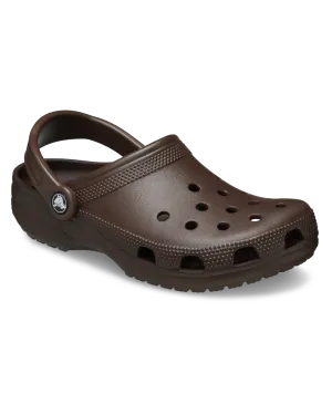 Classic Clogs in Coffee