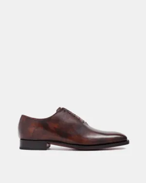 Back To Work Museum Brown Wholecut Oxford Dress Shoe