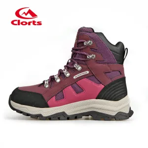 clorts Leather Waterproof Hiking Shoes - Stay comfortable and dry on your outdoor excursions with these slip-resistant and durable hiking shoes.AP-003