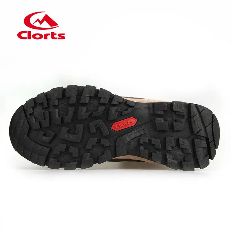 clorts Leather Waterproof Hiking Shoes - Stay comfortable and dry on your outdoor excursions with these slip-resistant and durable hiking shoes.AP-003