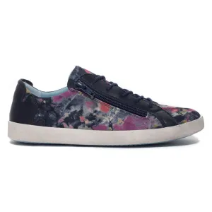 Cloud Footwear Women's Vanessa Sneakers- Navy Painter