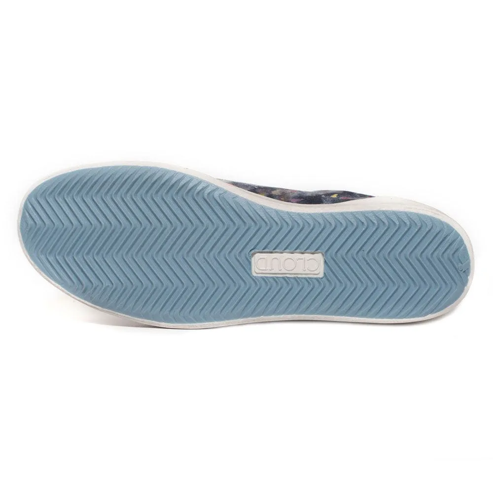 Cloud Footwear Women's Vanessa Sneakers- Navy Painter