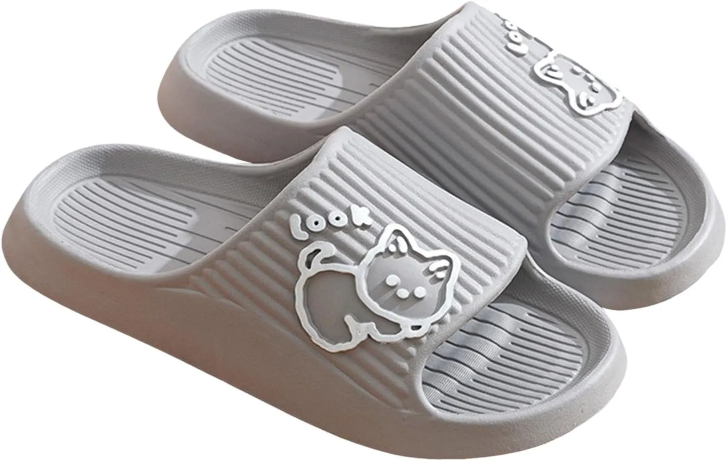 Cloud Slides Men Non Slip Quick Drying Shower Slides Swimming Beach Indoor and Outdoor for Men