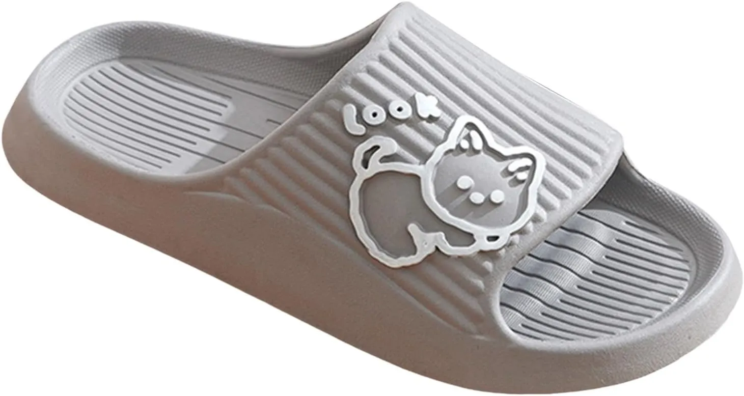 Cloud Slides Men Non Slip Quick Drying Shower Slides Swimming Beach Indoor and Outdoor for Men