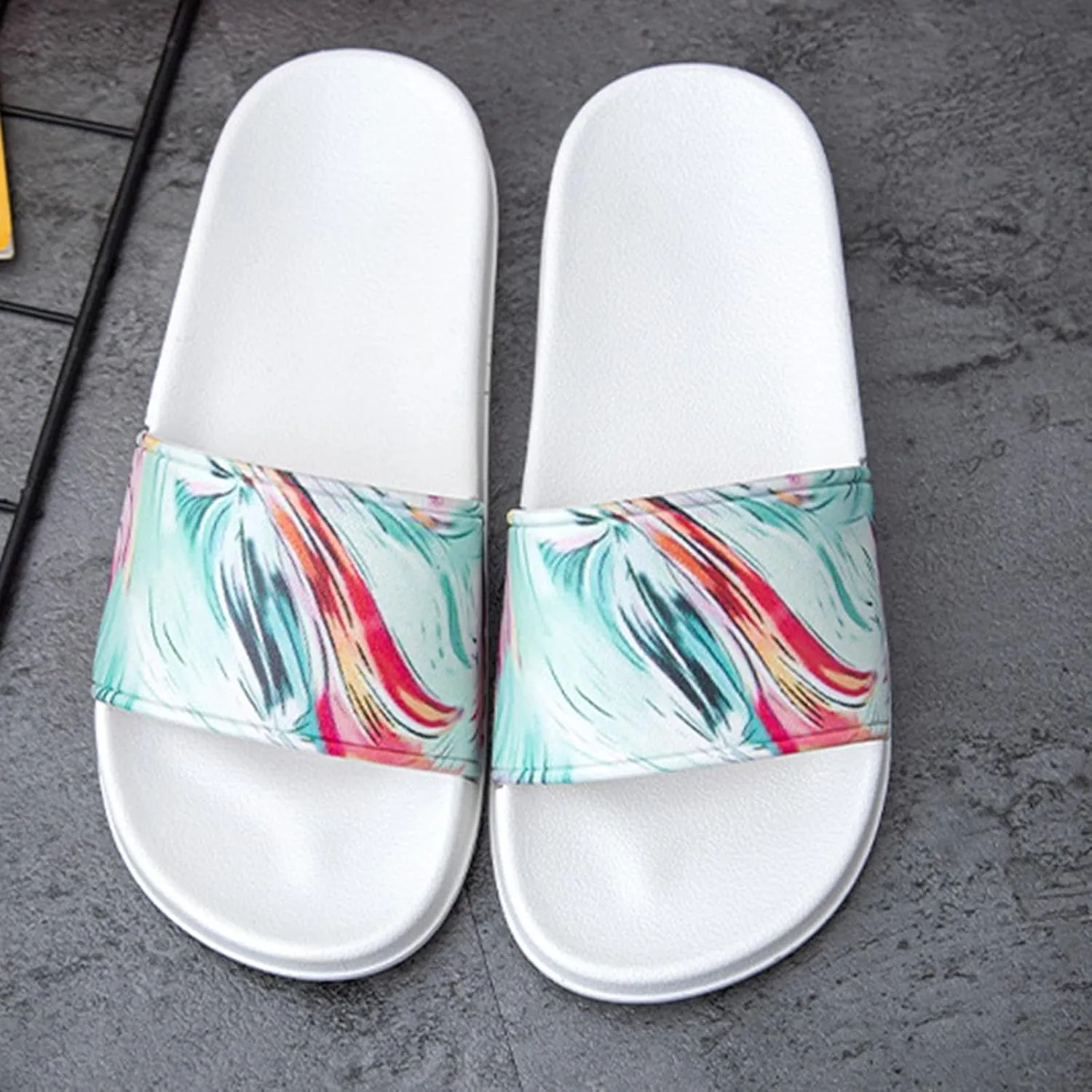 Cloud Slippers for Men Slides for Women Mens Slides Womens Drainage Hole Lightweight Travel Slippers