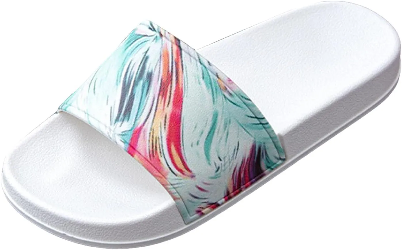 Cloud Slippers for Men Slides for Women Mens Slides Womens Drainage Hole Lightweight Travel Slippers