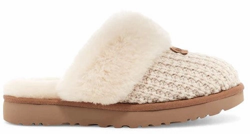 Knit Fabric Upper Women's Cozy Slippers