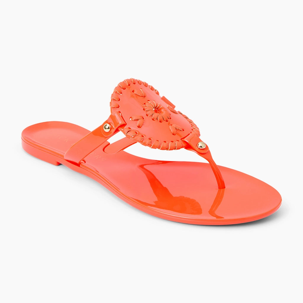 Footwear for Active Lifestyle Open Toe Shoes Collins Jelly Flat Sandal