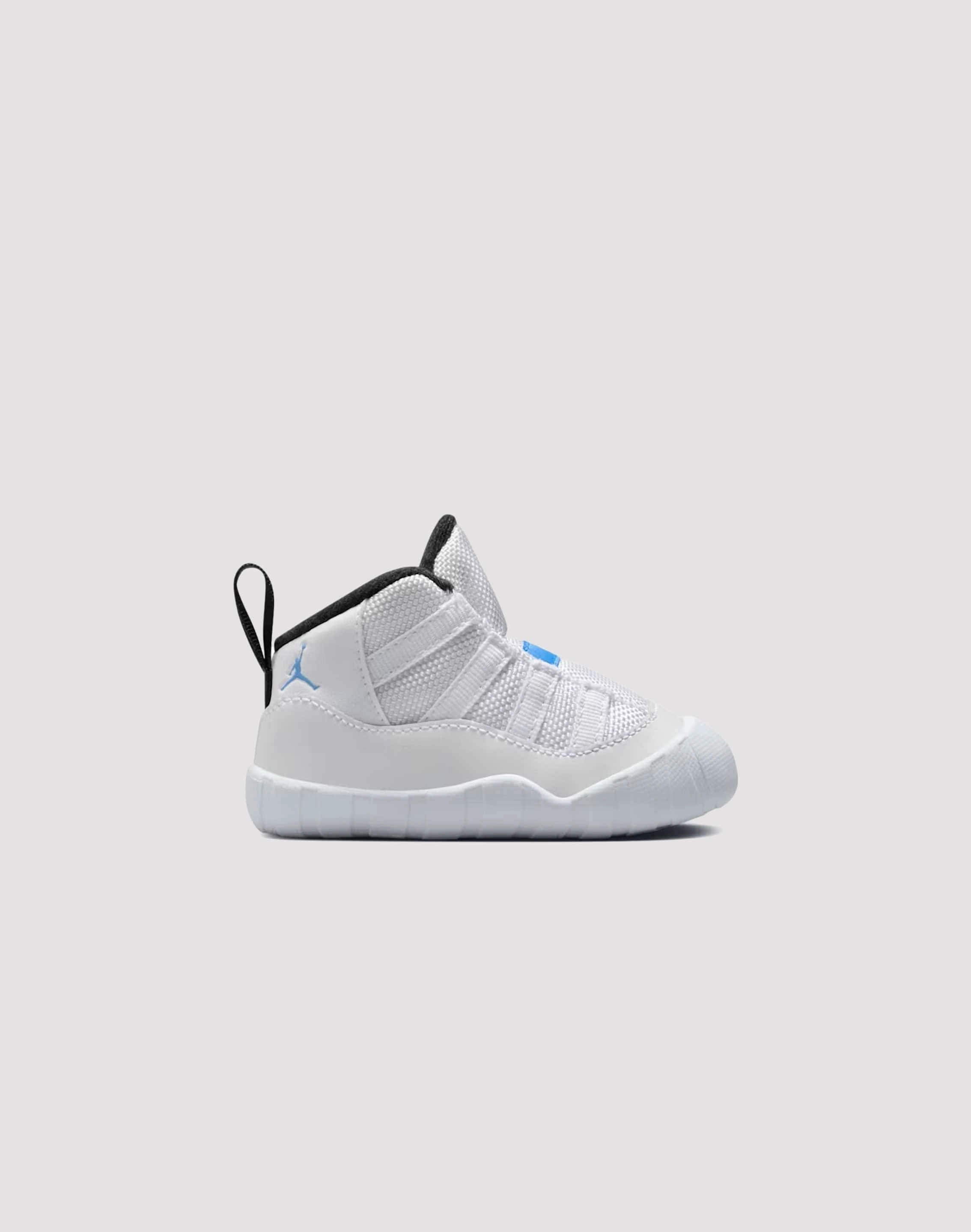 Modern Flair Seamless performance Jordan Air Jordan 11 Retro 'Legend Blue' Crib Booties Infant