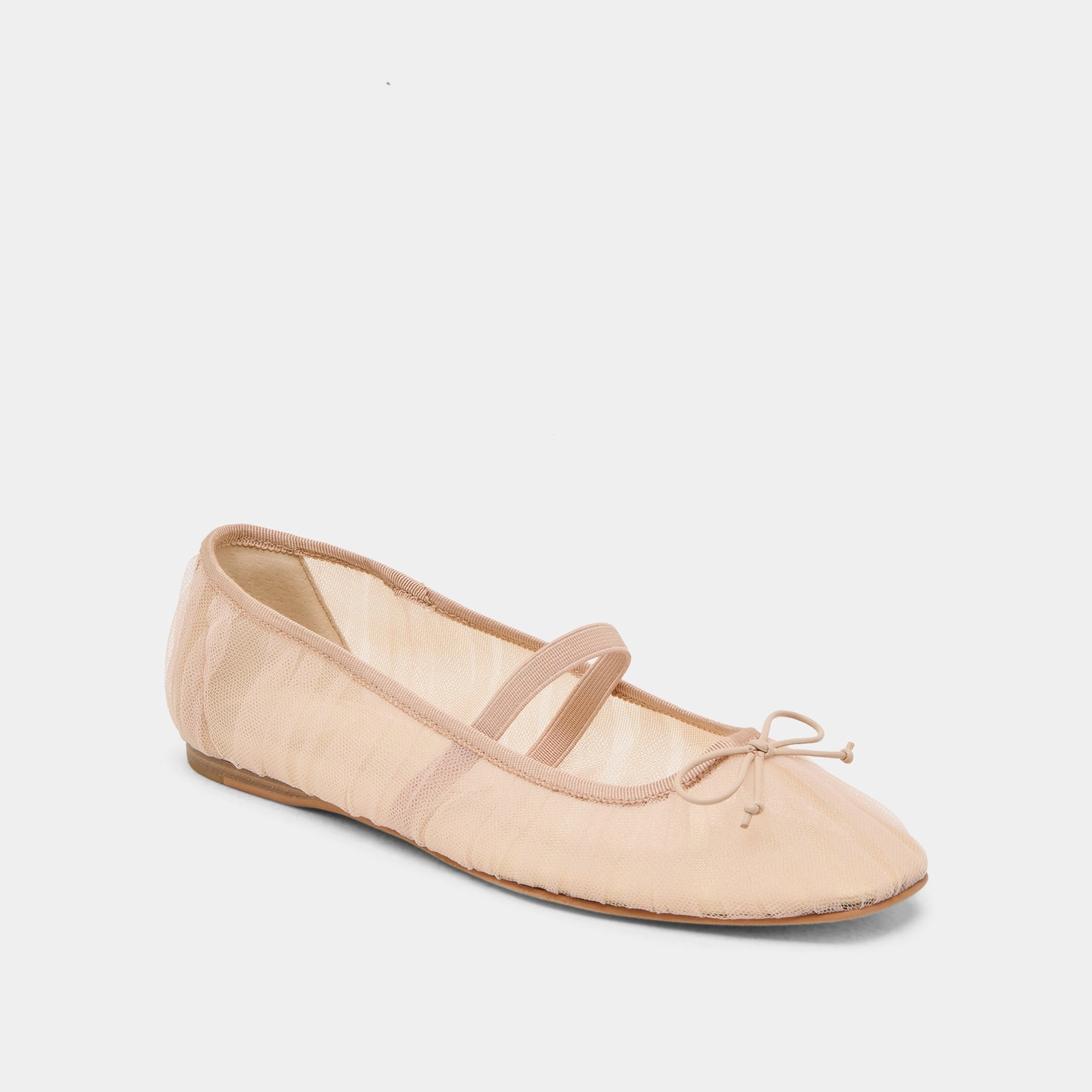 Adaptive Style Easy Fit Shoes RAEVEN BALLET FLATS PRALINE TULLE
