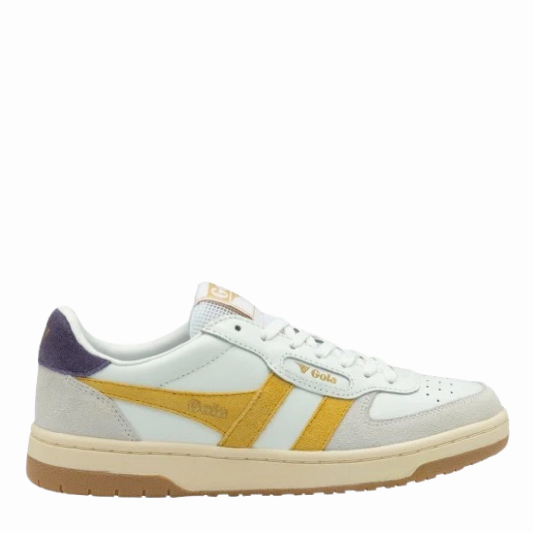 Hawk in White / Pollen / Plum Fast Fit