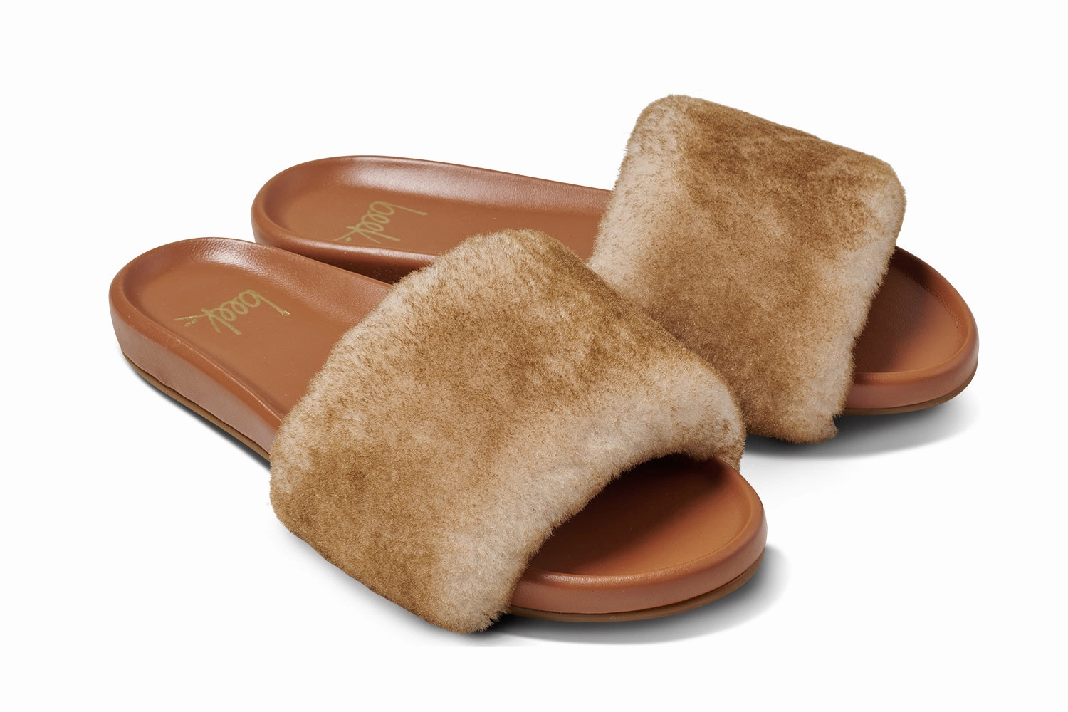 Neoprene Strap GALLITO M??S SHEARLING - Honey/Tan