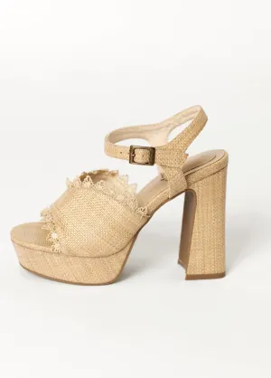 *COMING SOON* - Valentine Platforms in Raffia