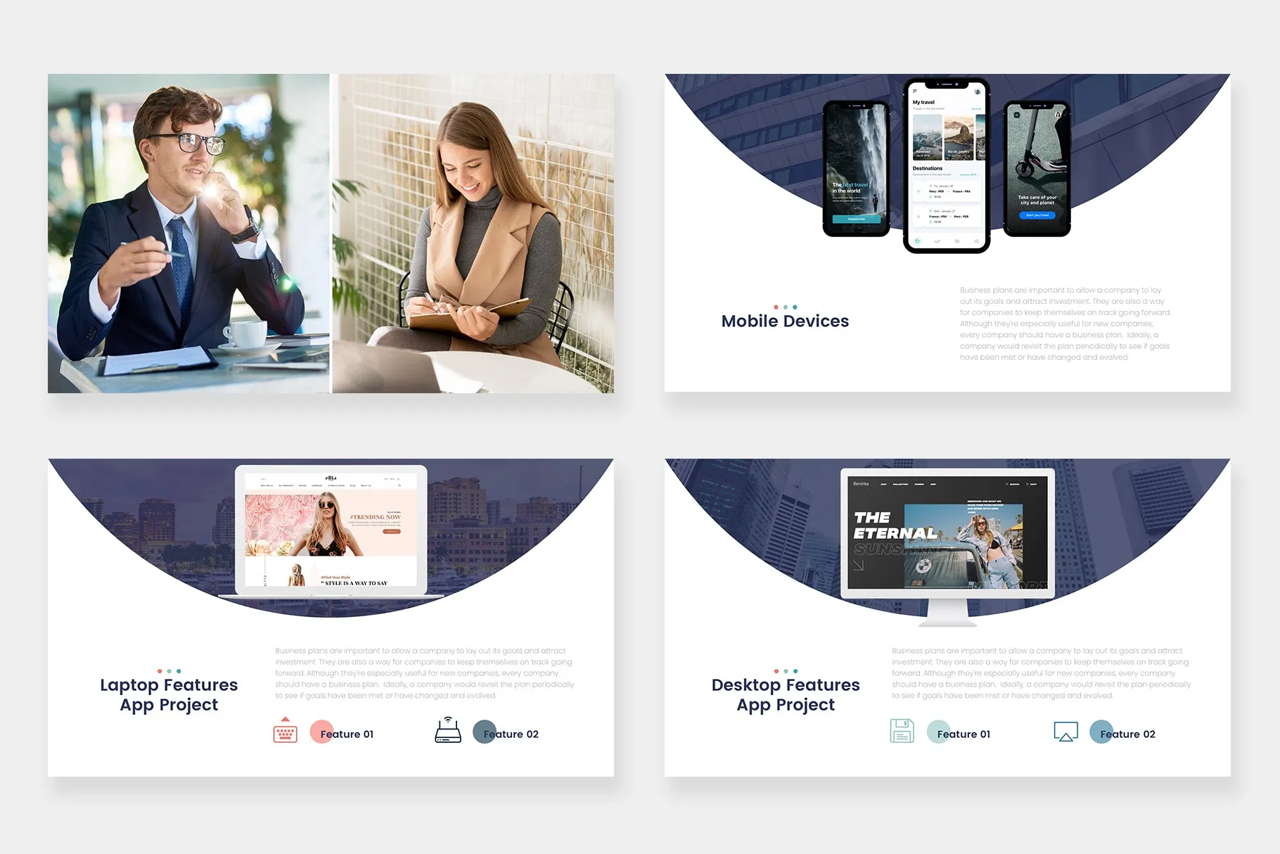 Coral Google Slides Template