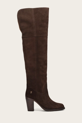 Corinne Over The Knee Boot Grippy Outsole Work Commute Premium Protection