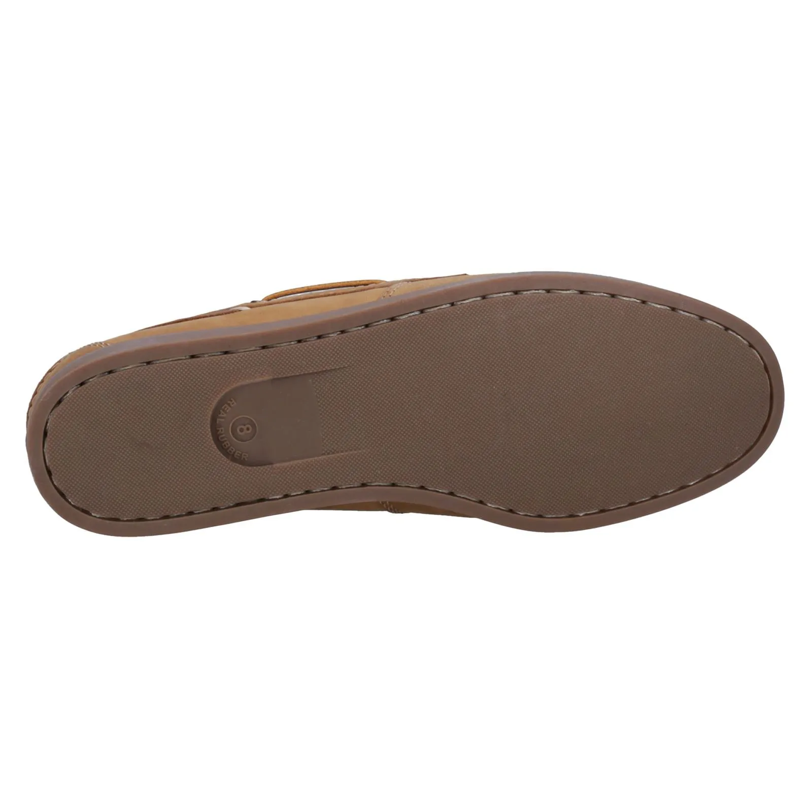 Cotswold Bartrim Leather Men's Camel Boat Shoes