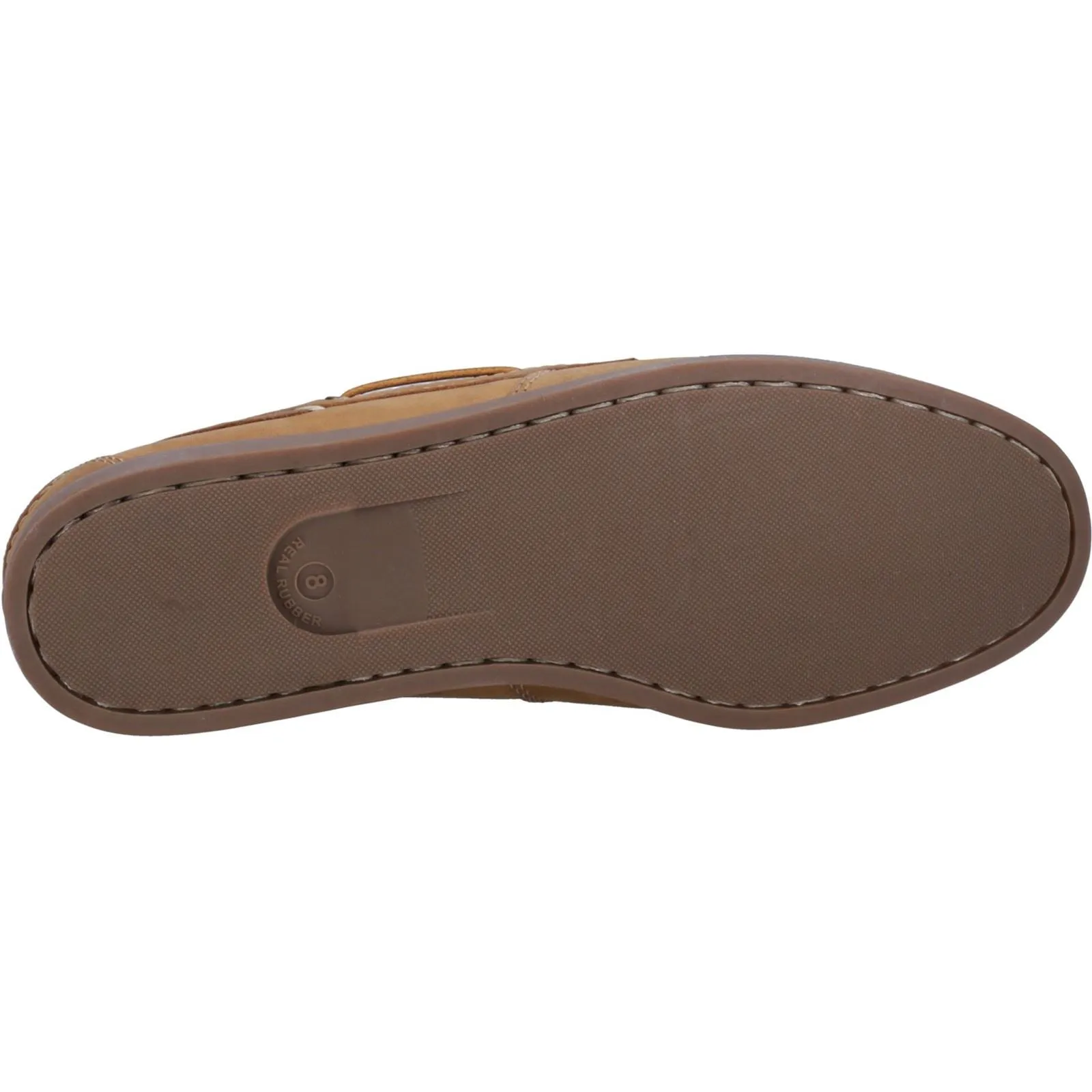 Cotswold Bartrim Leather Men's Camel Boat Shoes