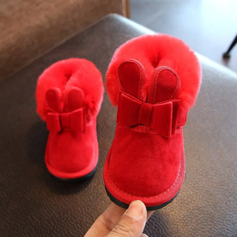 Cozy Rabbit Princess Snow Boots