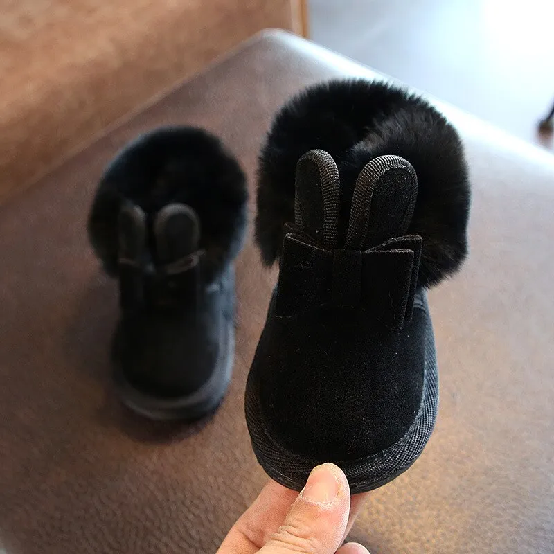 Cozy Rabbit Princess Snow Boots