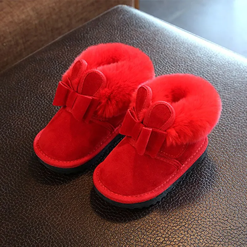 Cozy Rabbit Princess Snow Boots