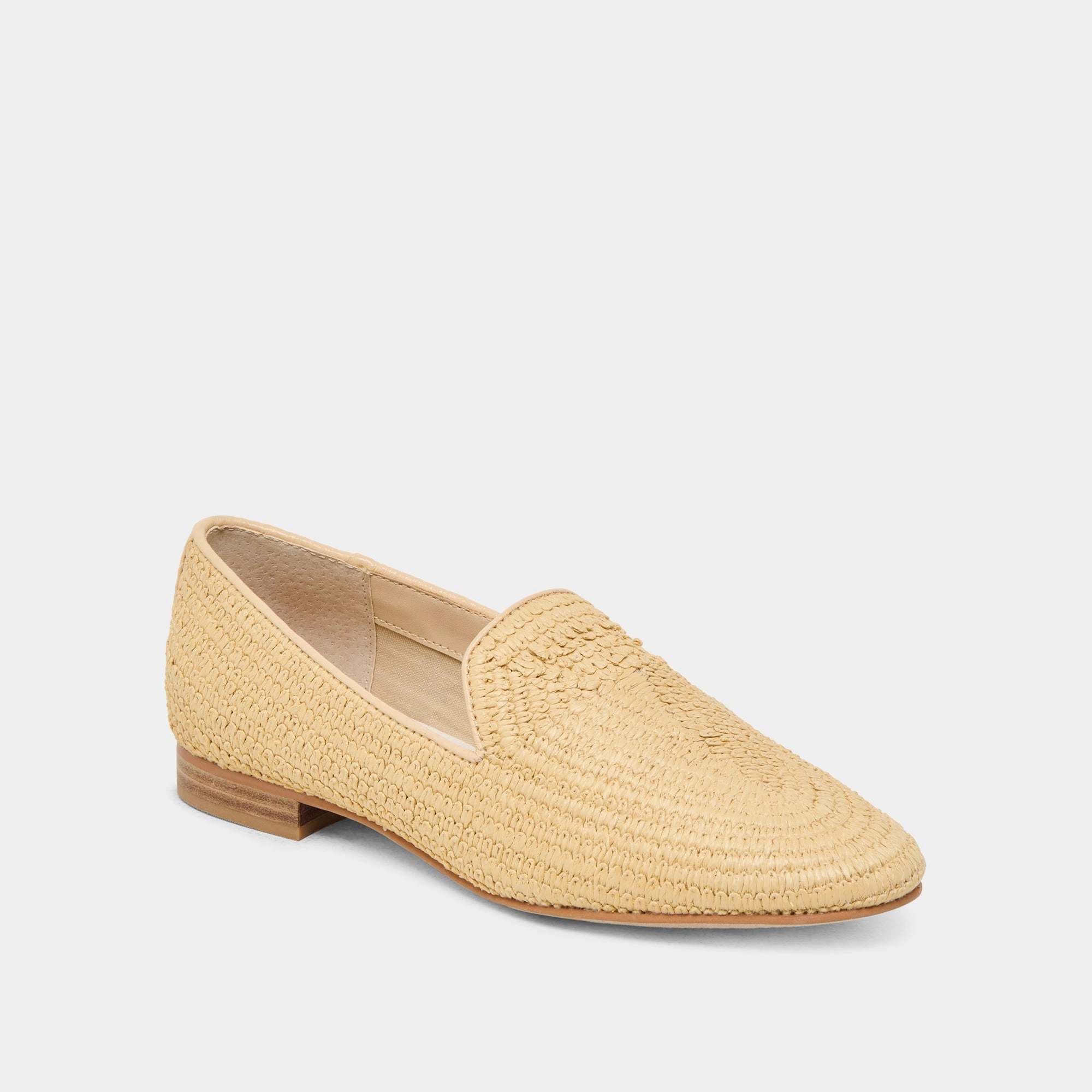 Anti Fatigue Sky Glow BAYLEN FLATS NATURAL WOVEN RAFFIA