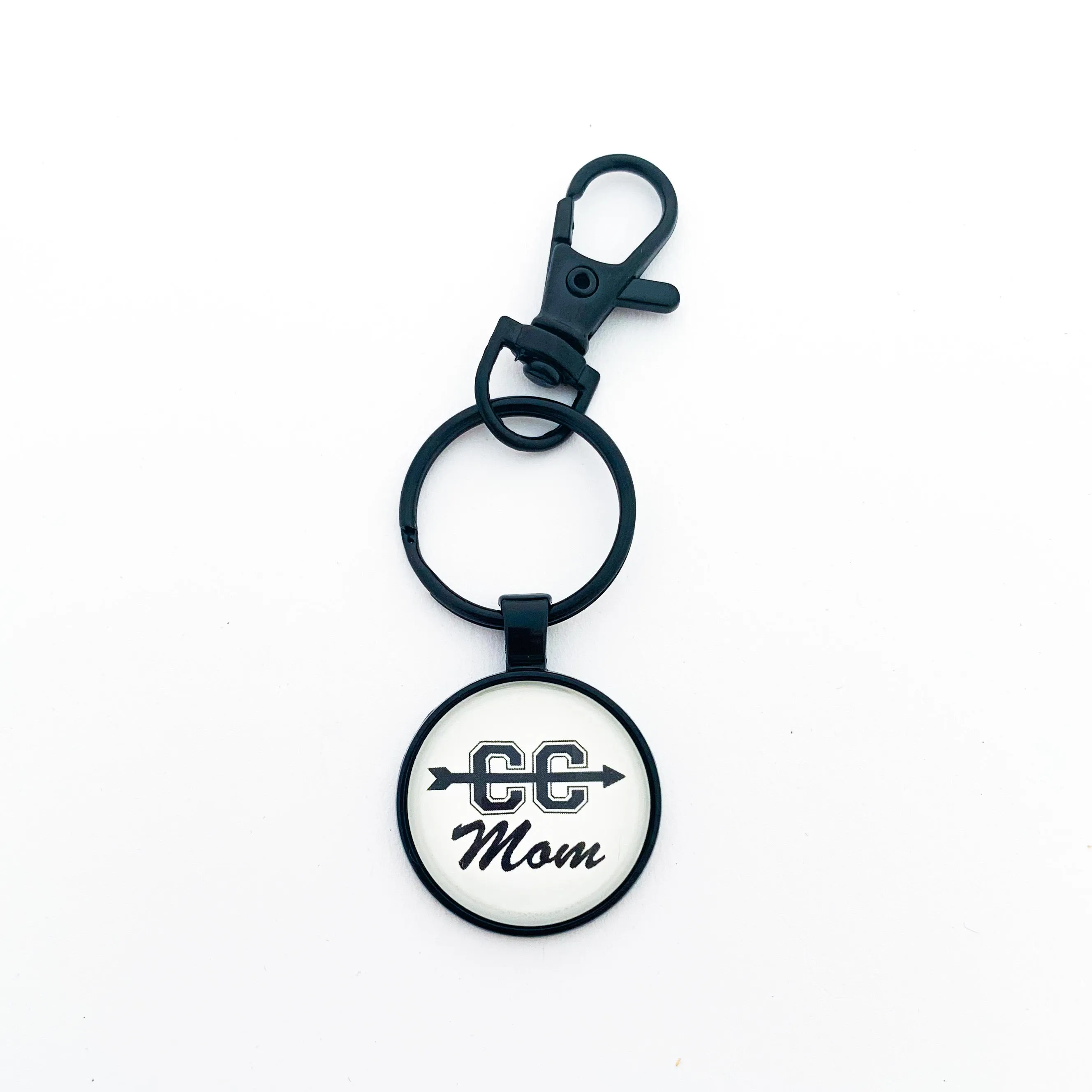 Cross Country Mom Keychain